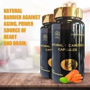 Norland Natural B-carotene - Prevents Stroke & Anti-aging - 60 Caps