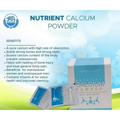 Norland Nutrient Calcium Powder For Strong Bones In Children And Arthritis In Elderly - 10g X 10 S - Image 2