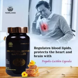 Norland Chao Li Kang Propolis-Lecithin Capsules (60 Caps) – Natural Heart, Liver & Immune Support