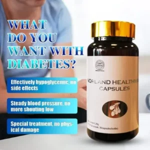 Norland Healthway Capsules - Regulates Blood Sugar - Blood Pressure And Cholesterol Level - 30 Caps