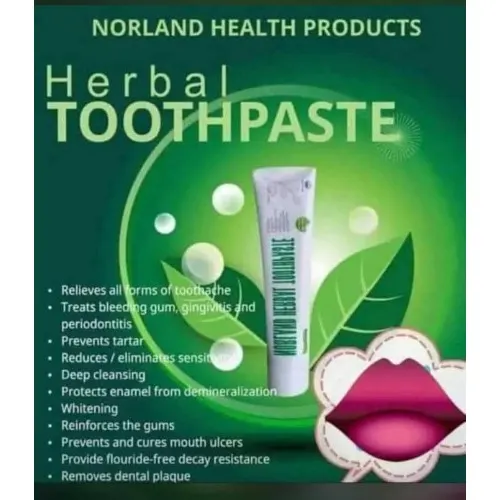 Norland Herbal Toothpaste (150g x 6 Tubes) – Complete Natural Oral Care